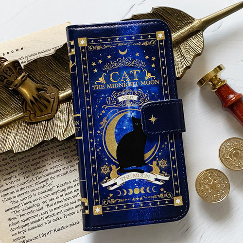 魔剣グラム&オルタ　手帳型スマートフォンケース 黒の剣士 手帳型スマホケース [劇場版 ソードアート・オンライン