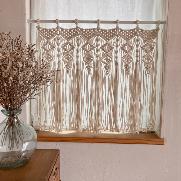 ゆこ様専用 オーダーカフェカーテン2枚 ゆこ オーダーカフェカーテン2