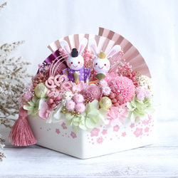 お雛様・ひな人形 プリザーブドフラワー のおすすめ人気通販｜Creema