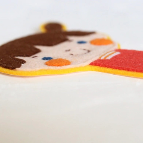 入園入学2025＊選べる 女の子の大きいフェルトワッペン 名入れ