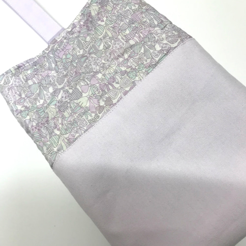 ジェニーズリボンズリバティプリント使用ハンドメイドレッスンバッグ