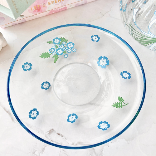 名入れギフト】ネモフィラのティーポット＆カップ・ソーサーSET ポット