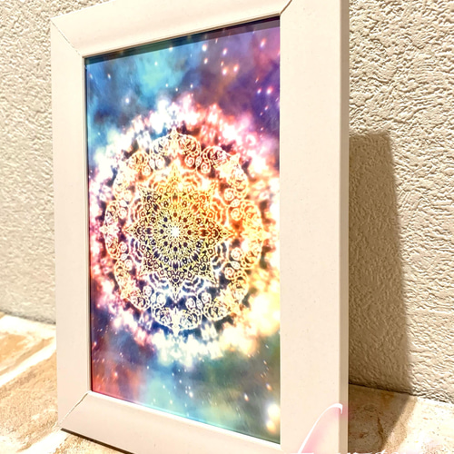 光の方向へ進む】愛と光＊唯一無二の高波動曼荼羅エネルギーアート