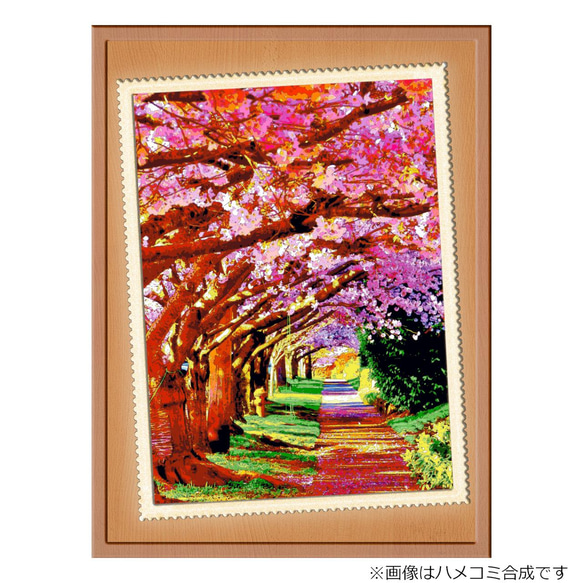 【選べる3枚組ポストカード】桜の回廊【作品No.317】 2枚目の画像