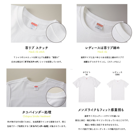 ［着る山菜］こごめTシャツ（ブラック） 5枚目の画像
