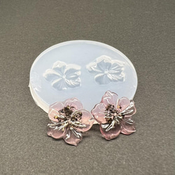 春 桜 シリコン モールド ハンドメイド 作品 かわいい 花 レジン