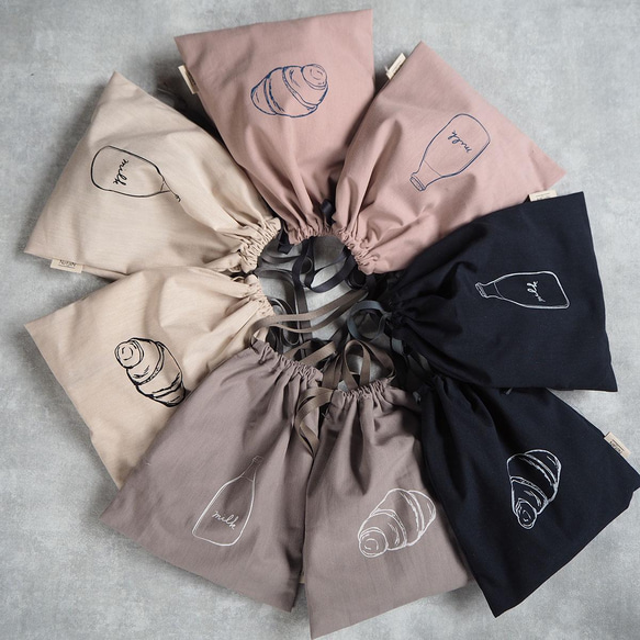 ノーアイロンOKな給食袋 13枚目の画像