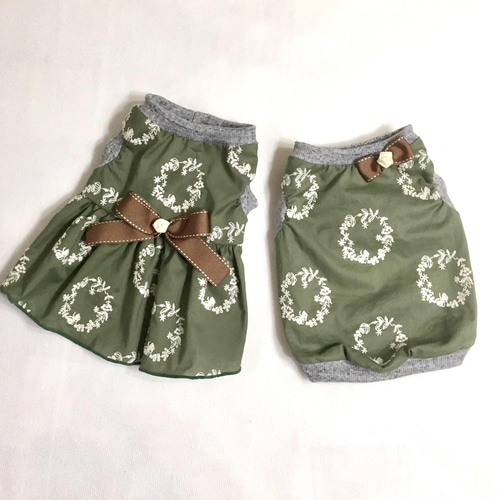 オーダー可・お色違いあり＊ハンドメイド犬服＊ハート♡起毛リブニット