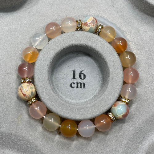 母なる大地』大玉16㎜ブレスレット 大玉 姫川薬石 ブレスレット14㎜ 内