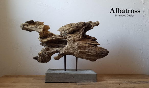 流木③ 流木 高さ 約23cm 1768g 卓上 オブジェ インテリア 流木インテリア 海