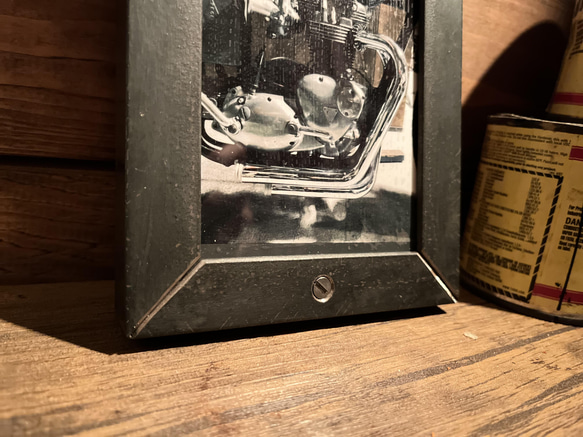 Photo frame  （注文製作品）写真立て 額 フォトフレーム ハンドメイド アイアン 額縁 インダストリアル 4枚目の画像