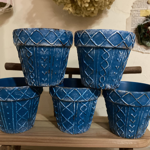 オーダー リメイク鉢 2.5号size ニット鉢 一輪挿し・花瓶・花器