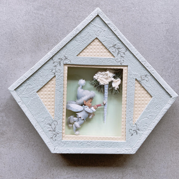 シャドーボックス×フランス額装 フェアリー