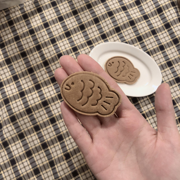 たい焼き クッキー型・クッキーカッター/ コイ焼き型 / 冬おやつ クッキー型 / センスのあるベーキング用品 3枚目の画像