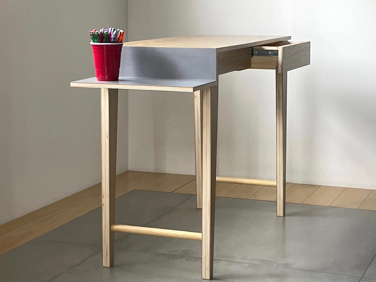 ワークデスク WORK DESK 引き出し付き