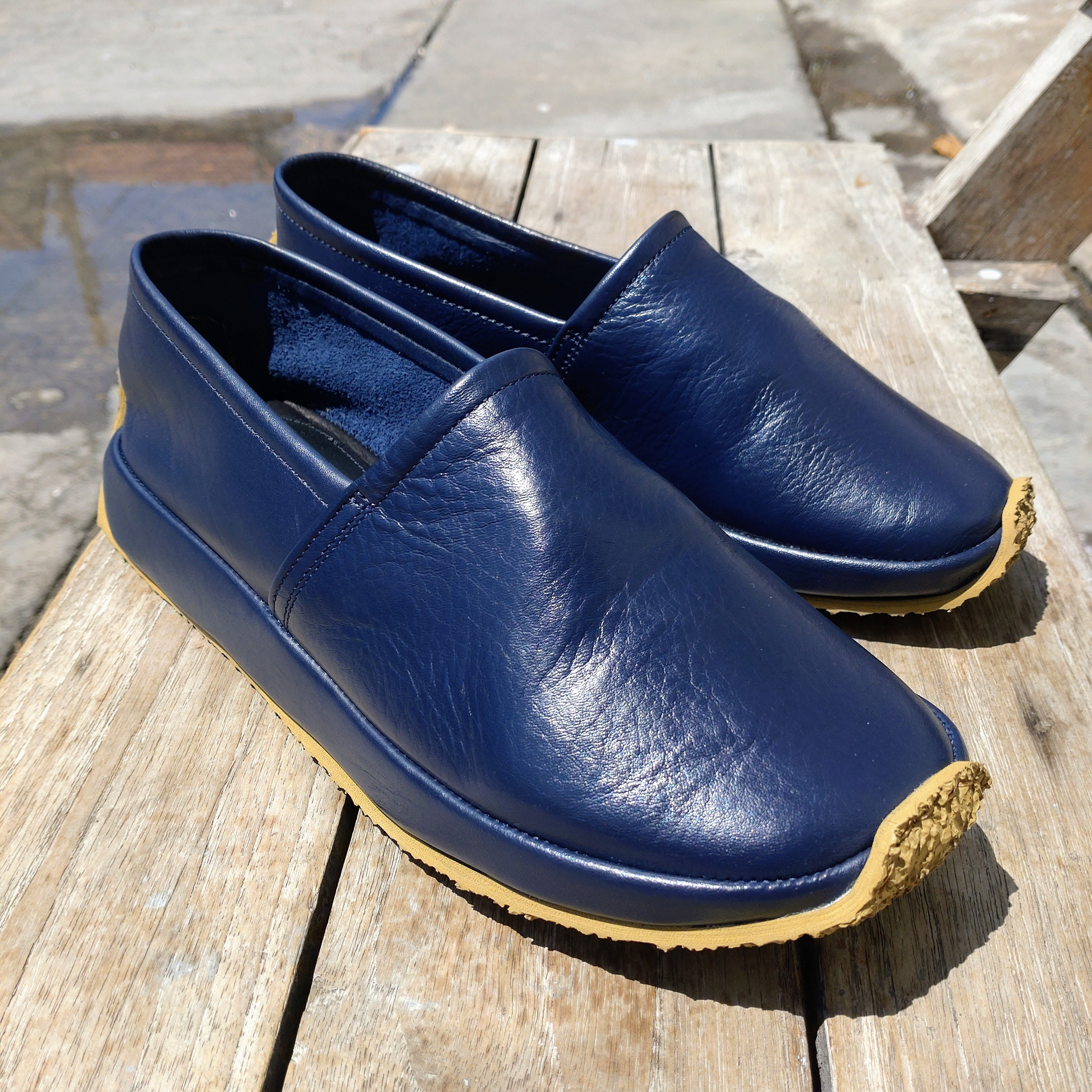 ◇ネイビー◇累計5000足◇無料サイズ調整◇柔らかく履きやすい◇21.5-29cm◇軽量300g◇A01◇