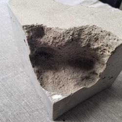 FP1462 ハンドメイド センメント　コケリュウム　置物　オブジェ　 コンクリート置物　オブジェ モルタル 置物 5枚目の画像