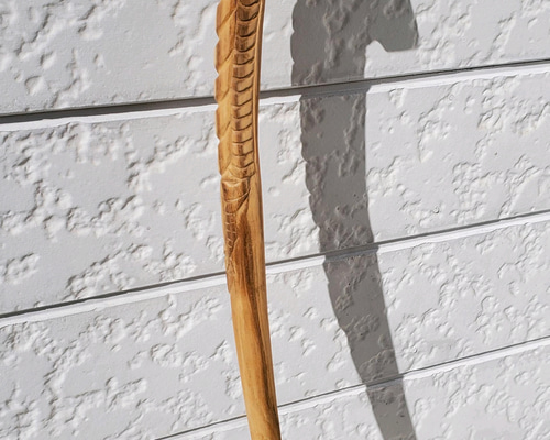 ハンドメイド 飾り杖 オリジナル 切り出し 木材 木製 ステッキ スティック ハンドメイド 飾り杖 オリジナル 切り出し 木材 木製 ステッキ