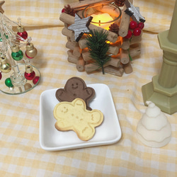 ジンジャーマンクッキー型・クッキーカッター / クリスマス型枠 / ツリー装飾クッキー枠 / きれいなベーキング用品 1枚目の画像