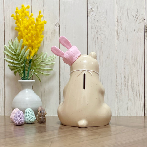 イースターのこものセット／ピンクうさぎ しろくま貯金箱 その他