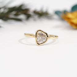 【美品】Adlin Hue スライスダイヤのリング 6500eb1fa43338bb1a841b5d362ce7