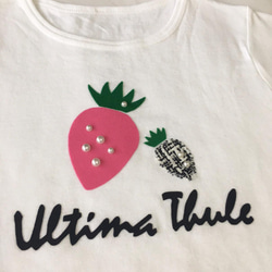 大人のためのお洒落なＴシャツ（イチゴ） 4枚目の画像