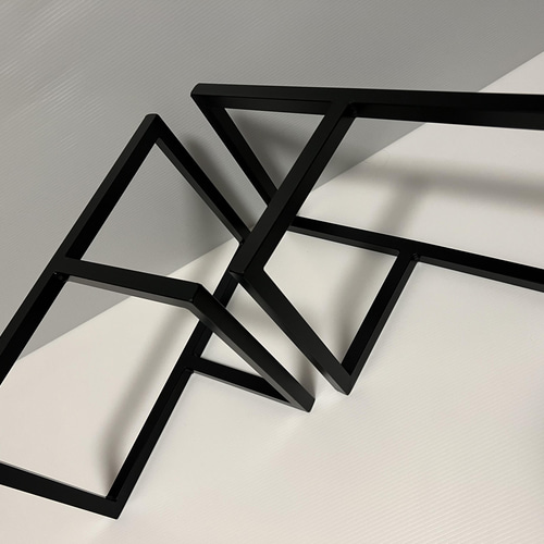 オリジナルアイアン脚T型2WAY 21角ダイニングテーブル脚⭐︎オーダー