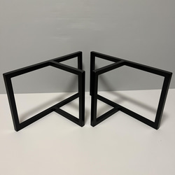 オリジナルアイアン脚40角パイプ仕様ダイニングテーブル脚⭐︎オーダー