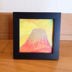 赤富士　希望　11ミニ原画 2枚目の画像