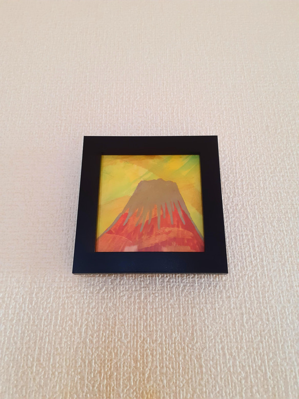 赤富士　希望　11ミニ原画 4枚目の画像