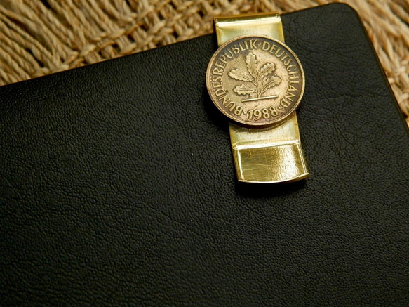 ＃M12   Deutsche（旧西独） Coin Money Clip 5枚目の画像