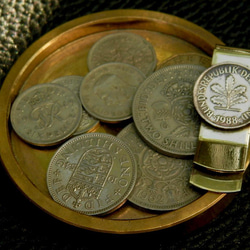 ＃M12   Deutsche（旧西独） Coin Money Clip 1枚目の画像