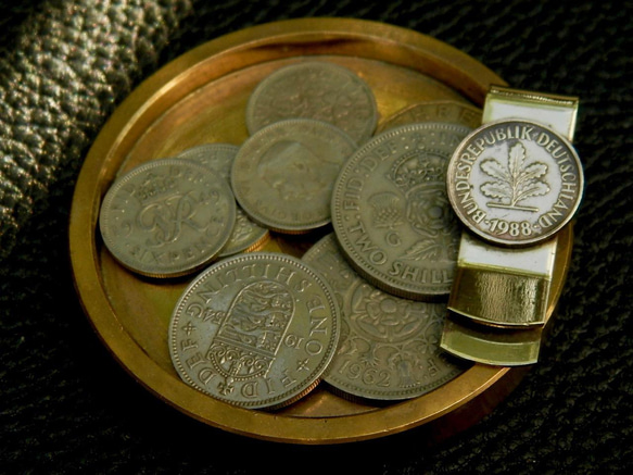 ＃M12   Deutsche（旧西独） Coin Money Clip 1枚目の画像