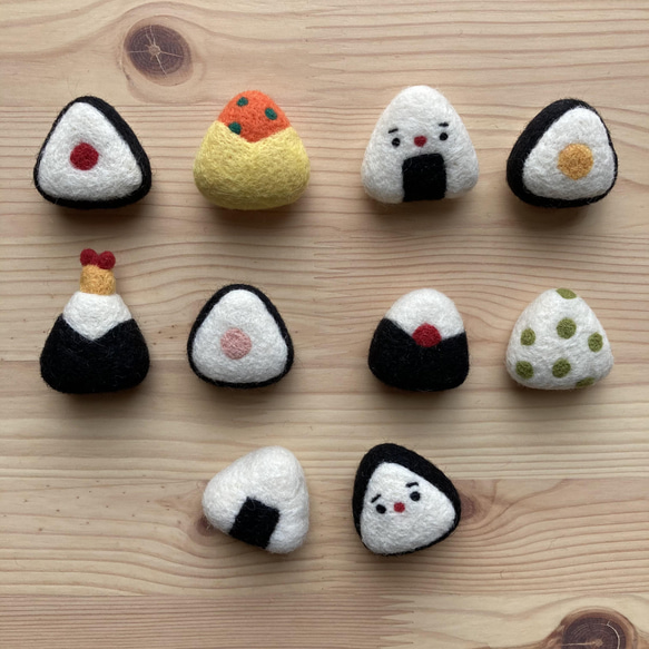 羊毛フェルトマグネット