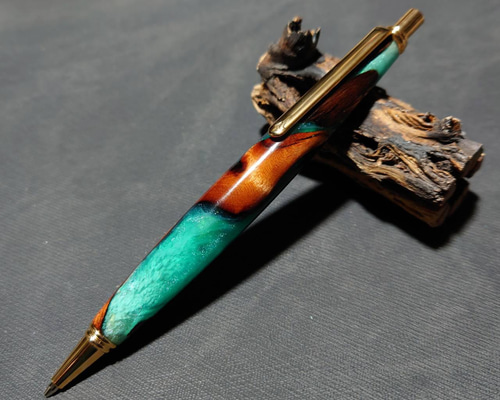 流木 ウッドレジンシャープペンシル【送料・ギフトボックス無料・当日