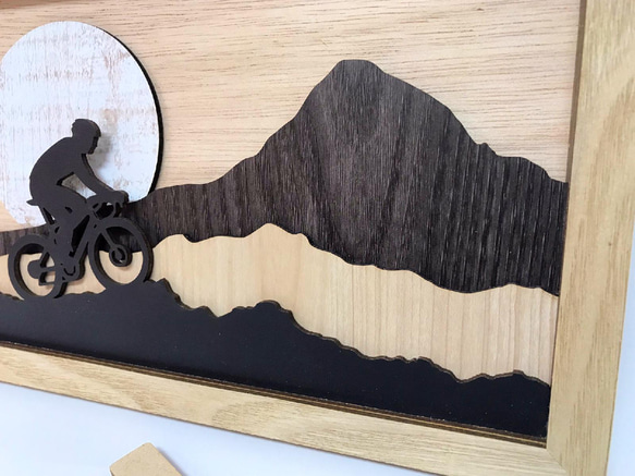 bicycle 3D art wall decoration 第6張的照片