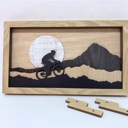 bicycle 3D art wall decoration 第2張的照片