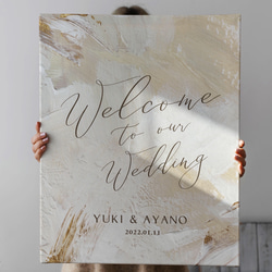 4点セット♥イニシャル（アルファベット）オブジェ ウェルカムボード