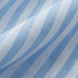 亞麻牧師風格套頭衫（條紋/藍色）TP12。 第8張的照片