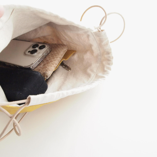 rue &keke様ピアリマーマかごとヒスクローネ巾着 rue &keke様ピアリマーマかごとヒスクローネ巾着
