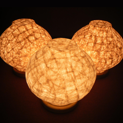 和紙の手作りランプシェード 美濃和紙使用 [崇] 2-1 どこにもない癒し