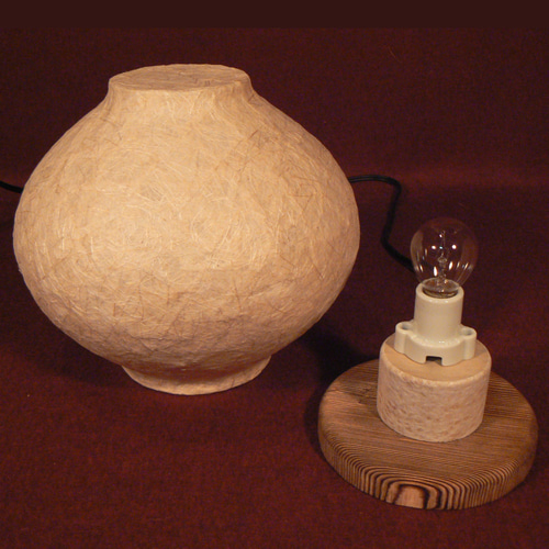 和紙の手作りランプシェード 美濃和紙使用 [崇] 2-1 どこにもない癒し