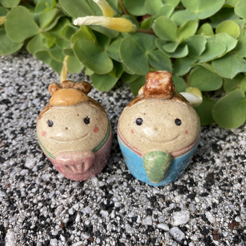 おひなさま 2023（手作り陶器のひな人形） その他置物 716zakka 通販