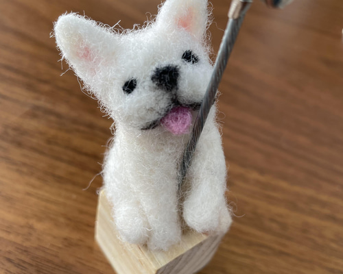 羊毛フェルト フレンチブルドッグ フレンチブルドッグ羊毛フェルトフレブル