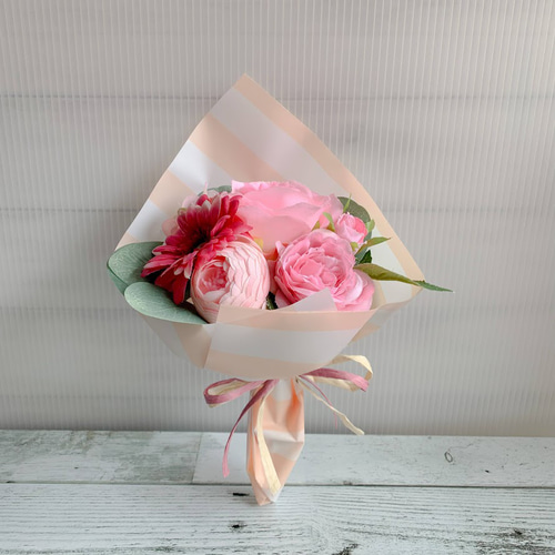 カラーを選べる》 おまかせミニブーケ Mサイズ アーティフィシャル