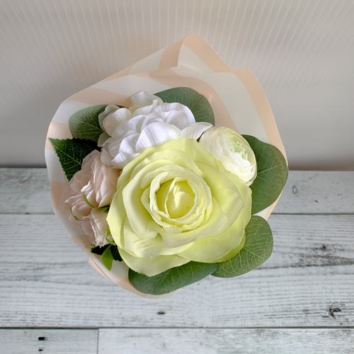 カラーを選べる》 おまかせミニブーケ Mサイズ アーティフィシャル