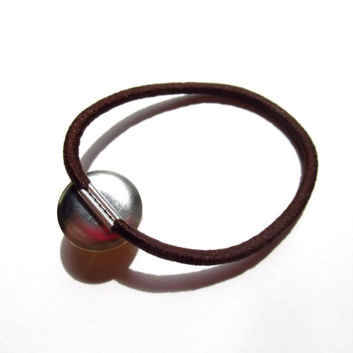 桜ゼリー風＊早咲き桜の押し花ミニヘアゴム ヘアゴム 押し花雑貨