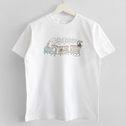 Tシャツ（BIRD TRAIN / いろいろな鳥さん） 2枚目の画像