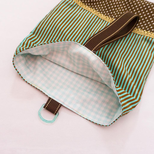 チョコミントDECO☆入園入学セット（バッグ・上履き入れ・体操着入れ