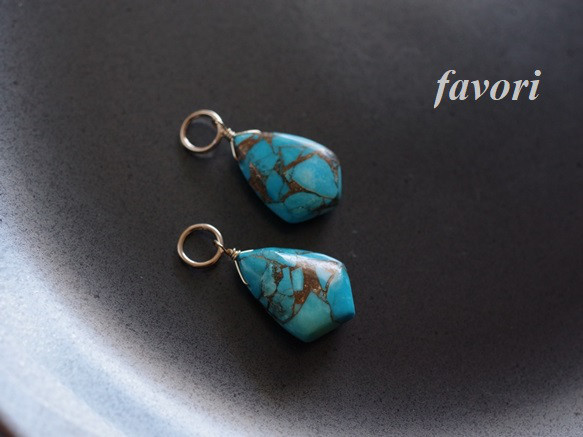 14KGF ブルーコッパーターコイズのチャーム 14KGF ブルーコッパーターコイズのチャーム 楽天市場】選べる